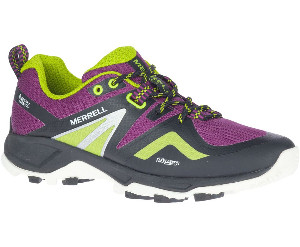 Merrell Vandresko Dame - Mqm Flex 2 Gore-Tex® - Sort/Lilla - NJR143206